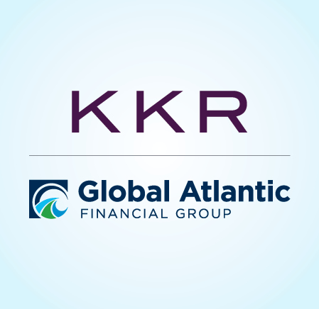 KKR Global Atlantic logos